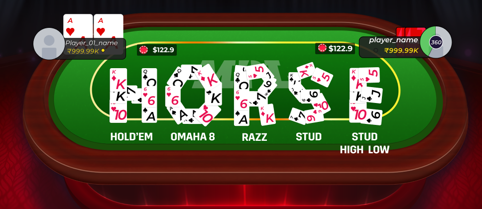 H.O.R.S.E poker game
