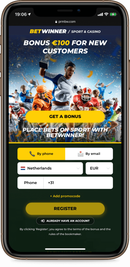 Betwinner App Download bonus