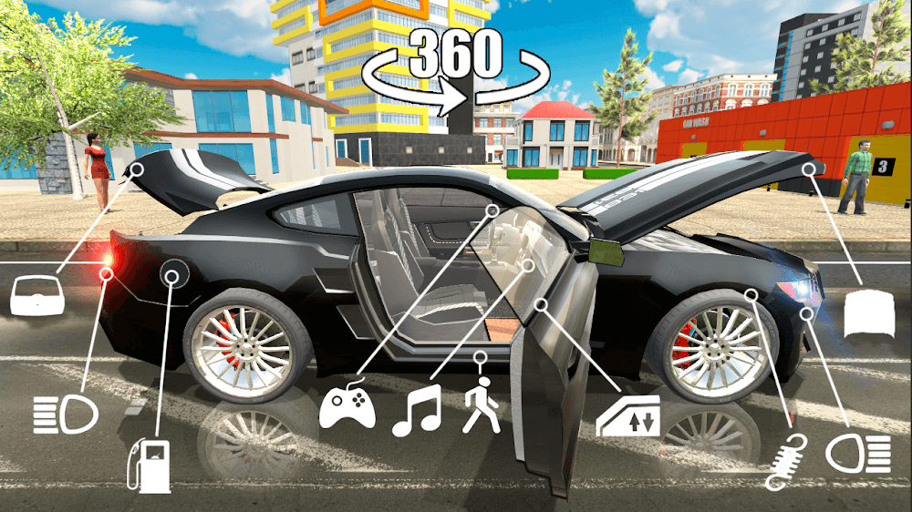 Car Simulator 2 Mod Apk experience