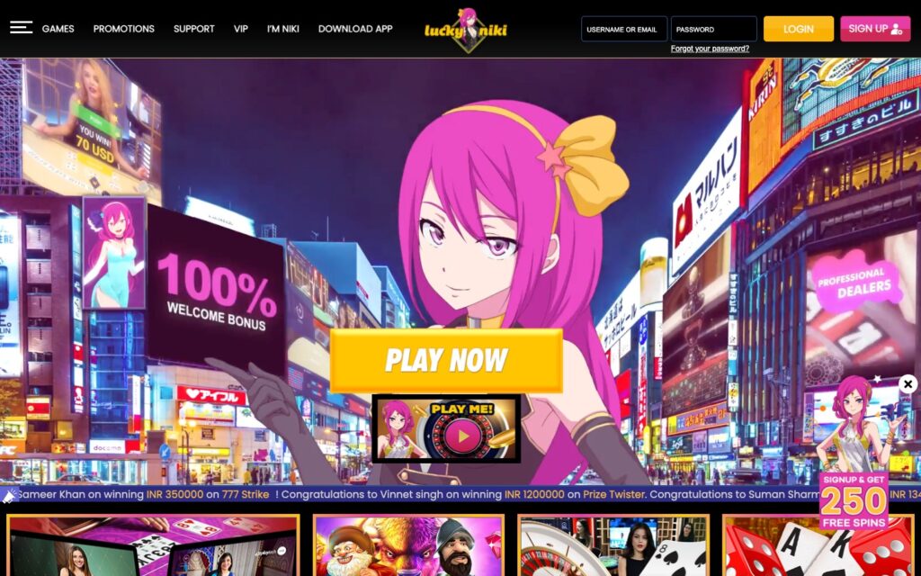 LuckyNiki casino image 